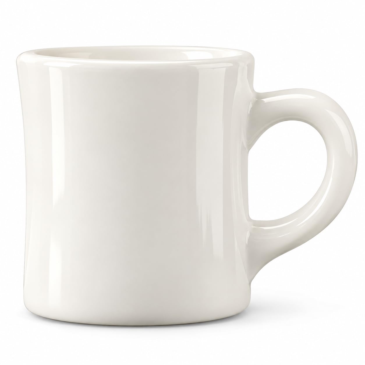 Amazon.com: Tuxton China BEM-090B Diner Mug, 9 oz., 3-3/8