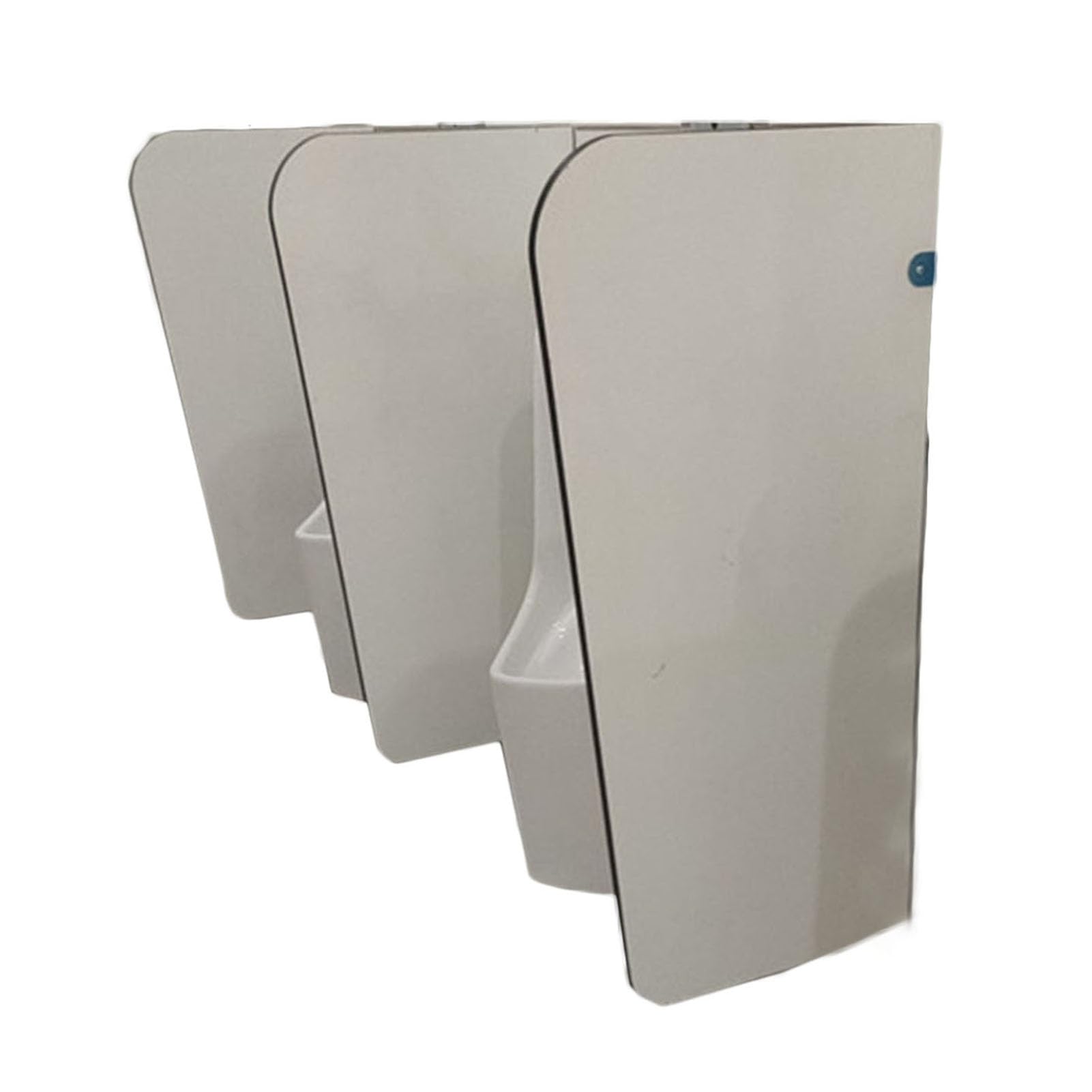 3pcs Urinal Privacy Screen,Urinal Public Toilet Partition,Toilet Wall Baffle with Stainless Steel Accessories,for Public Places/Hotels/Shop(3pcs)