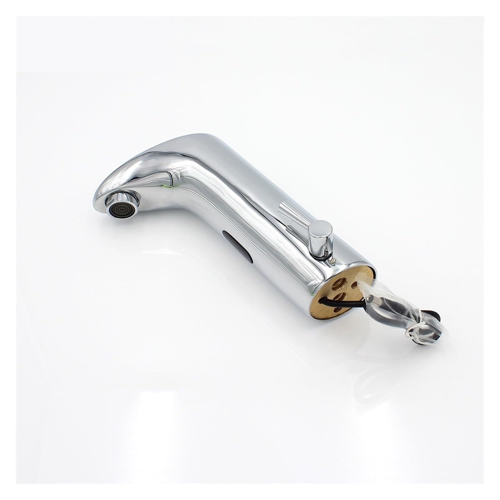 Soywim Chrome Automatic Sensor Faucet Basin Sink, Hot And Cold Mixer Hands Free Touchless Polished Vanity,High-Pressure Resistant