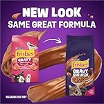 Purina Friskies Dry Cat Food Gravy Swirl'd With Flavors of Chicken, Salmon and Gravy - 3.15 lb. Bag - Image 2