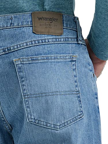 Image of Wrangler Men's Loose Fit Cotton Jeans (Grey, Vintage Stonewash)