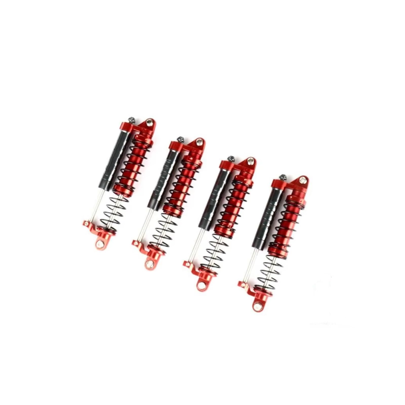 pour SCX10 pour TRX-4 D90 1/10 Huile Réglable L=93 Mm Métal À Pression Négative Double Amortisseur Télécommande Voiture Camion Véhicule sur Chenilles Amortisseurs Suspension RC