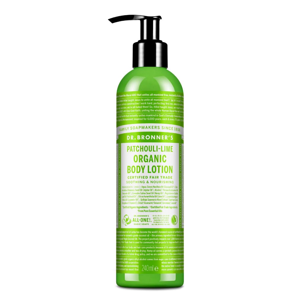 Dr. Bronner's Magic Soaps: Organic Patchouli Lime Lotion, 8 oz by Dr. Bronner's Dr. Bronner's Magic Soaps: Organic Patchouli Lime Lotion, 8 oz by Dr. Bronner's