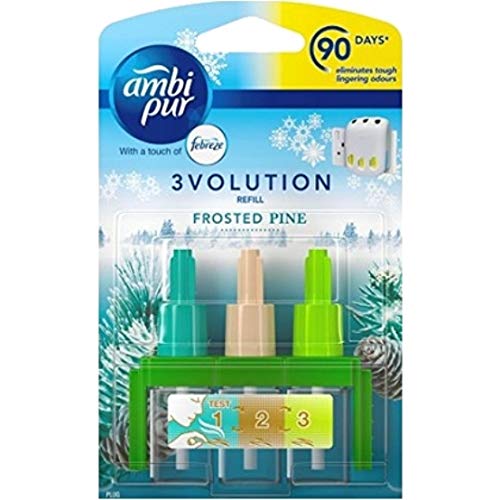 Ambi Pur 6er Pack 3volution Elektrische Nachfüllung Lufterfrischer - Frosted Pine - 20 ml Cover