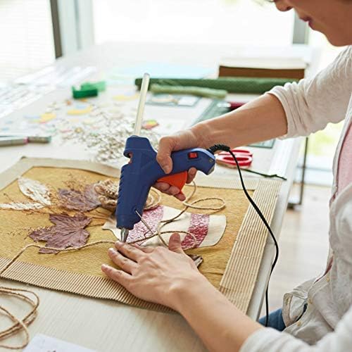 TRIXES 50PC 11mm Hot Glue Gun Sticks Set for Quick Drying - Electric Glue Gun for DIY, Arts & Crafts - Size: 11mm x 185mm Approx 1 Min Drying Time