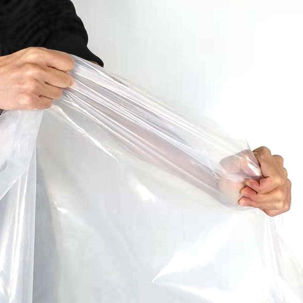 Telo e serra Trasparente 2 x 6m, Protettivo Addensare Resistente agli Strappi, Protezione UV 5, Tela Plastica