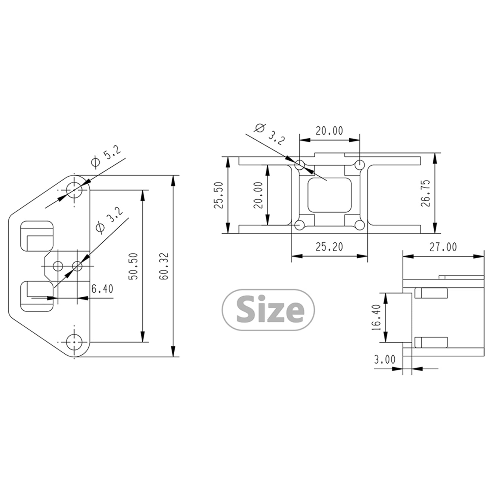 4 CNC Aluminium Y Gantry Guide Akcesoria do Drukowania 3D dla Ultraszybkiej Drukarki 3D VzBoT Lekka