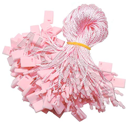 Alça Lacre Tag, Identificador, Mala, Roupa, Rosa 100un
