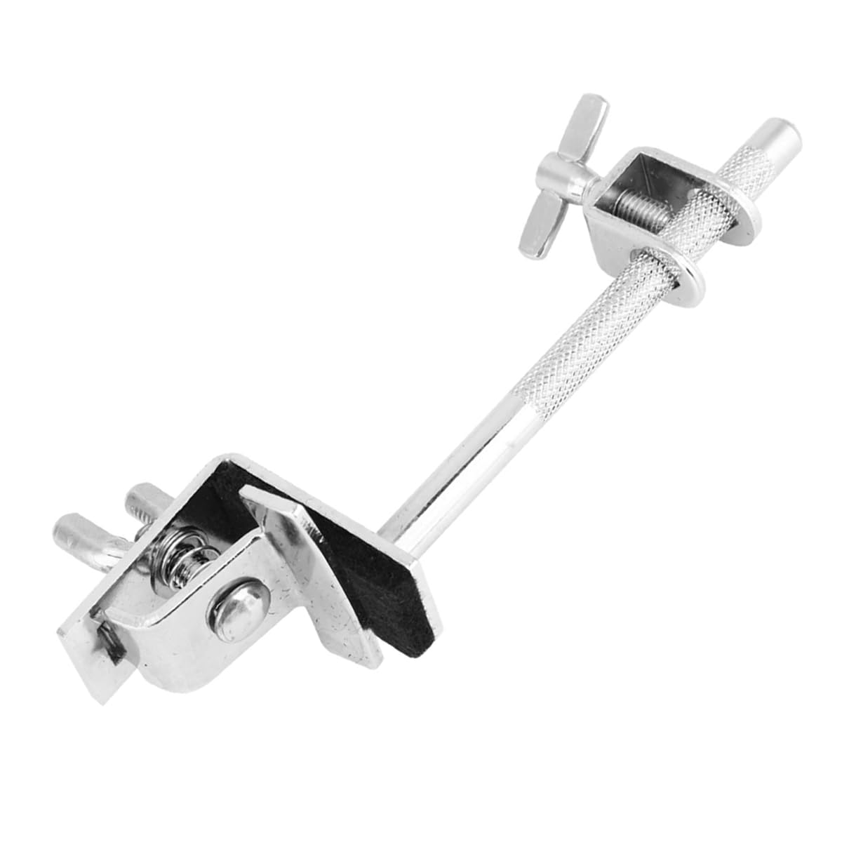 Namvo Drum Cowbell Clamp with Hoop Mount and Flat Action Jaws Adjustable Clamp for Percussion Instruments Ideal for Drum Kit Bass Drum Hoop Mounting - Image 3