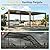 12' x 20' Louvered Pergola, Metal Outdoor Pergola with Adjustable Louvered Roof & Gutter System, Hardtop Patio Gazebo for Patio, Backyard, Deck, Garden, Dark Gray