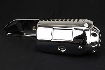 Amazon | メッキ マフラーガード ライブディオ 規制後 ヒートガード