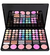 Oogschaduw, oogschaduwpalet, make-up revolution, 78 gepigmenteerde kleuren voor El Maq...