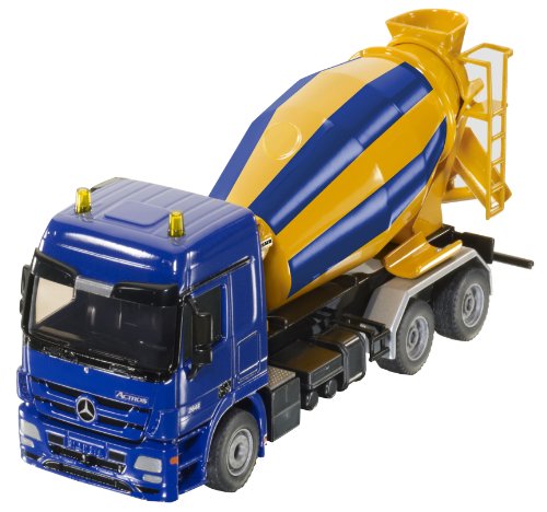 siku 3539 Camión hormigonera, Tambor giratorio, 1:50, Metal/Plástico, Amarillo/Azul