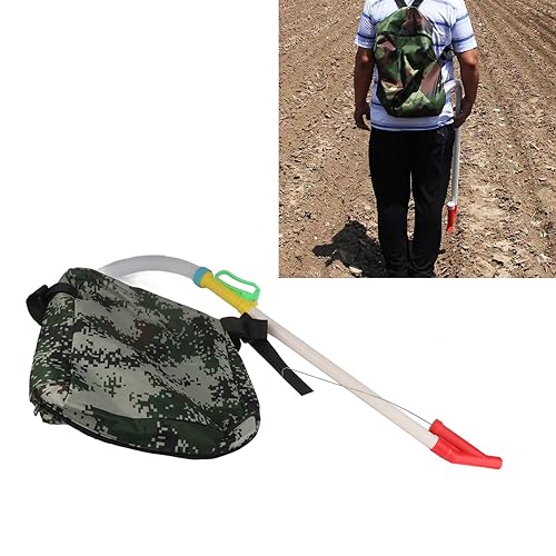 Distribuidor manual de fertilizante con bolsa y correa ajustable miniatura 3