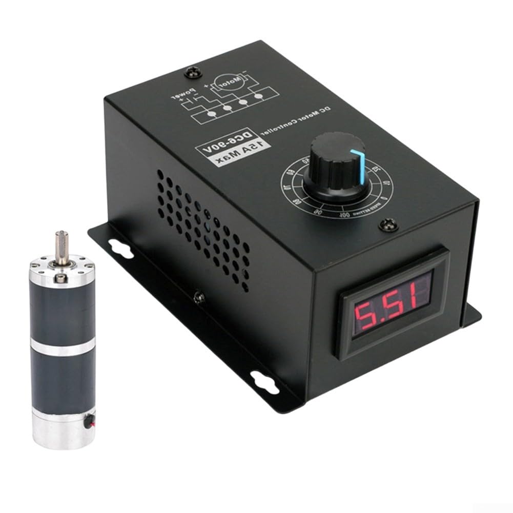 Contrôleur de moteur DC 10000W régulateur tension PWM 6V-90V haute puissance
