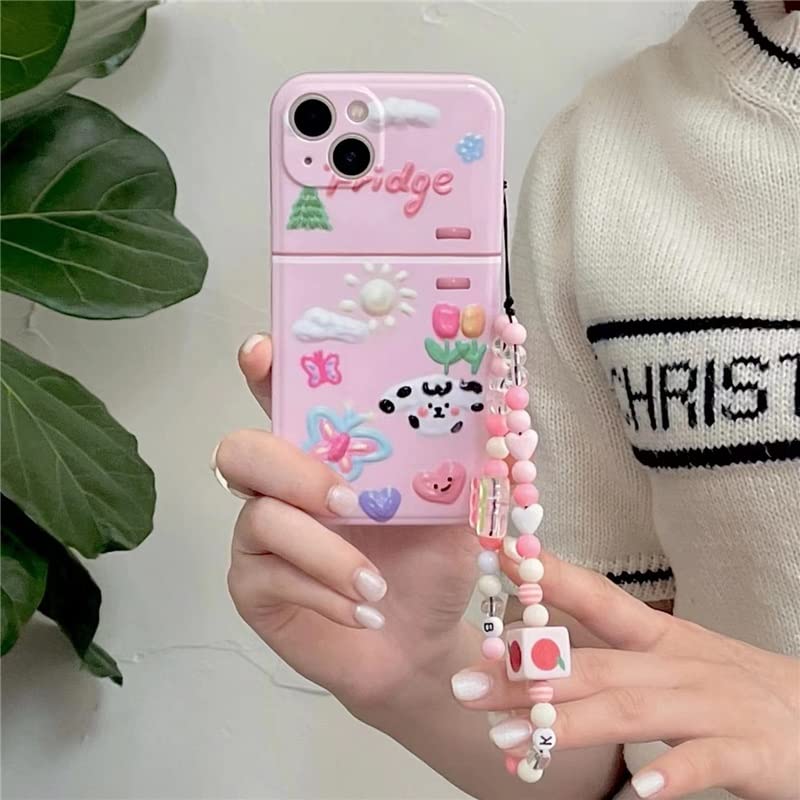 Amazon.co.jp: スマホケース チャーム付き iPhone14/iPhone13/iPhone12 