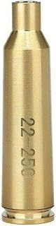 MY Premium Quality Laser Bore Sighter .22-250 REM Cartridge Red Dot Boresighter, Brass - MY