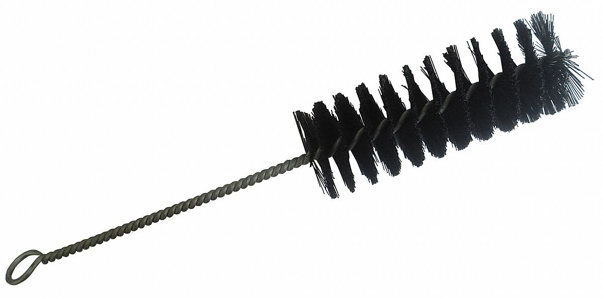 ,3/4 in Dia. Nylon Wire Brush,-2040002330