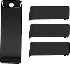 RUIFUU 4Pcs Back Stand for Nintendo Switch, Switch Kickstand Replacement Switch Stand Kickstand Back Shell Holder, Back Stand Replacement Compatible for Switch Console, Black