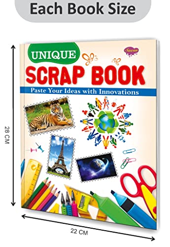 Manoj Publications Smart Scrap Book Scrap Book Unique Pack Of 2 Books image 4