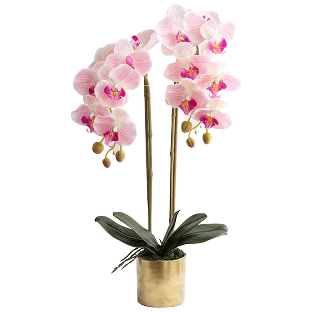 XDLEDMKIZ Orchid Artificial Flowers Artificial Phalaenopsis Flowers Orchids Artificial Flowers Party Wedding Christmas Decoration Artificial Flowers natural look
