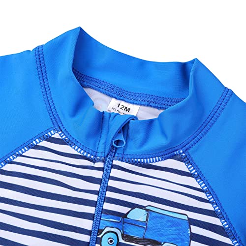 Image of XFGIRLS Baby Boys Swimsuit Toddler Sunsuit UPF 50+ Sun Protection One Piece Beach