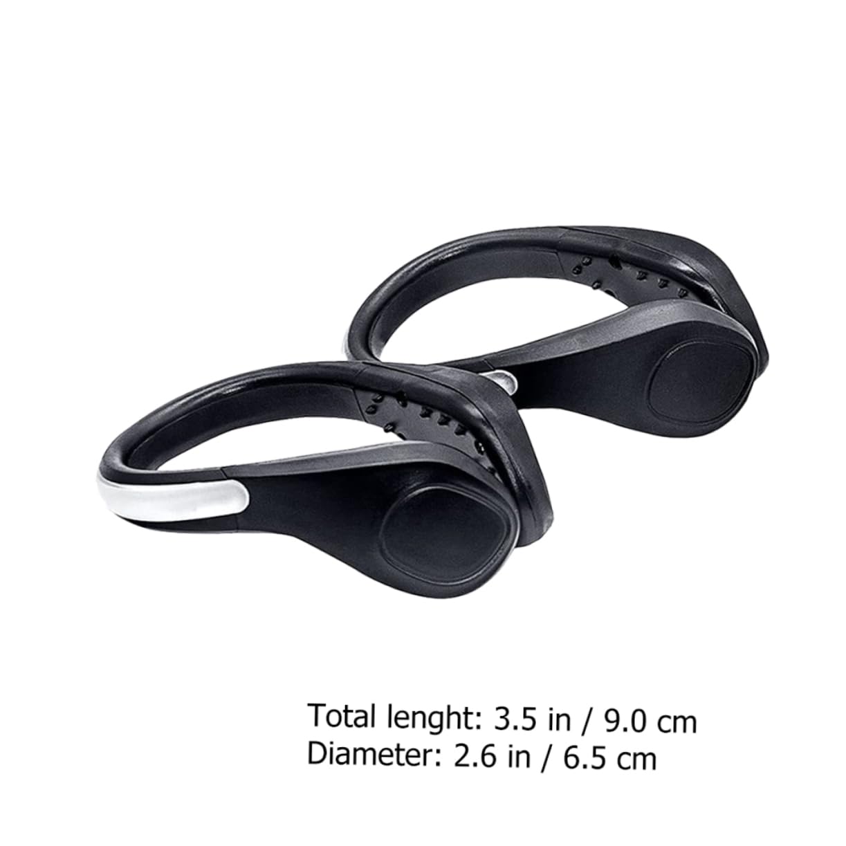 TOBBOMEY Led Night Running Shoe Lights Safety Light Clip for Runners Easy Attachment for Outdoor Use