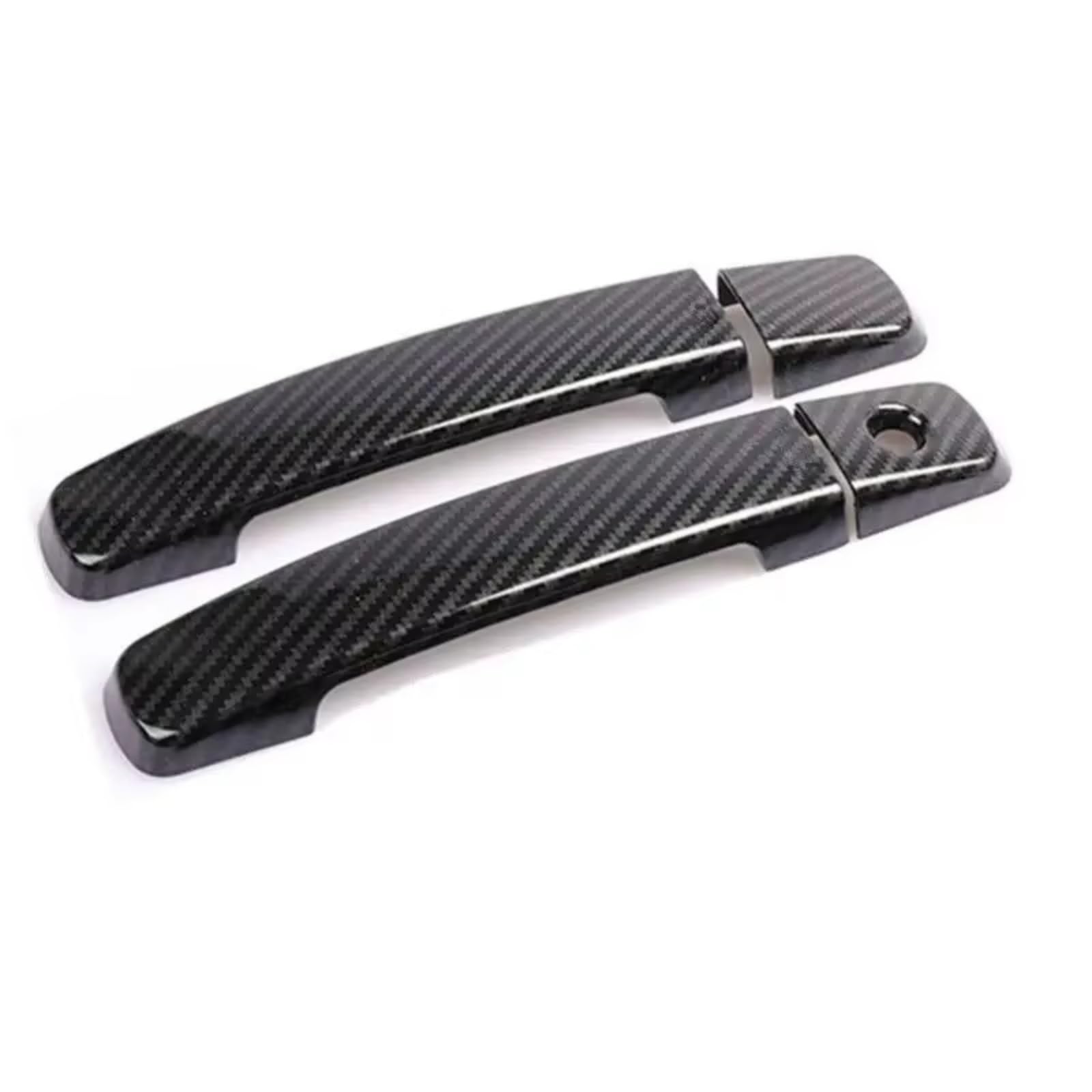 Qdzvalumv Carbon 0 Button Car Door Handles Cover Shell Compatible With Nissan For Xterra 2005-2015 Car Exterior Door Handle Cover Decoration Styling Accessories Set(Carbon 0 Button)
