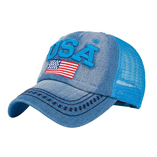 Purchase USA Flag Caps Unisex American Snapback Hip Hop Flat Hat Outdoor Sport Fitness Activity Base...