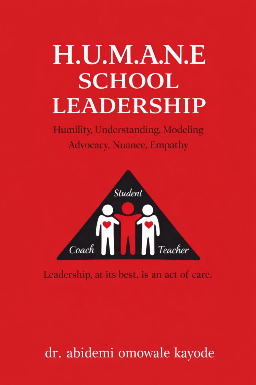 H.U.M.A.N.E Leadership: Humility, Understanding, Modeling, Advocacy, Nuance, Empathy