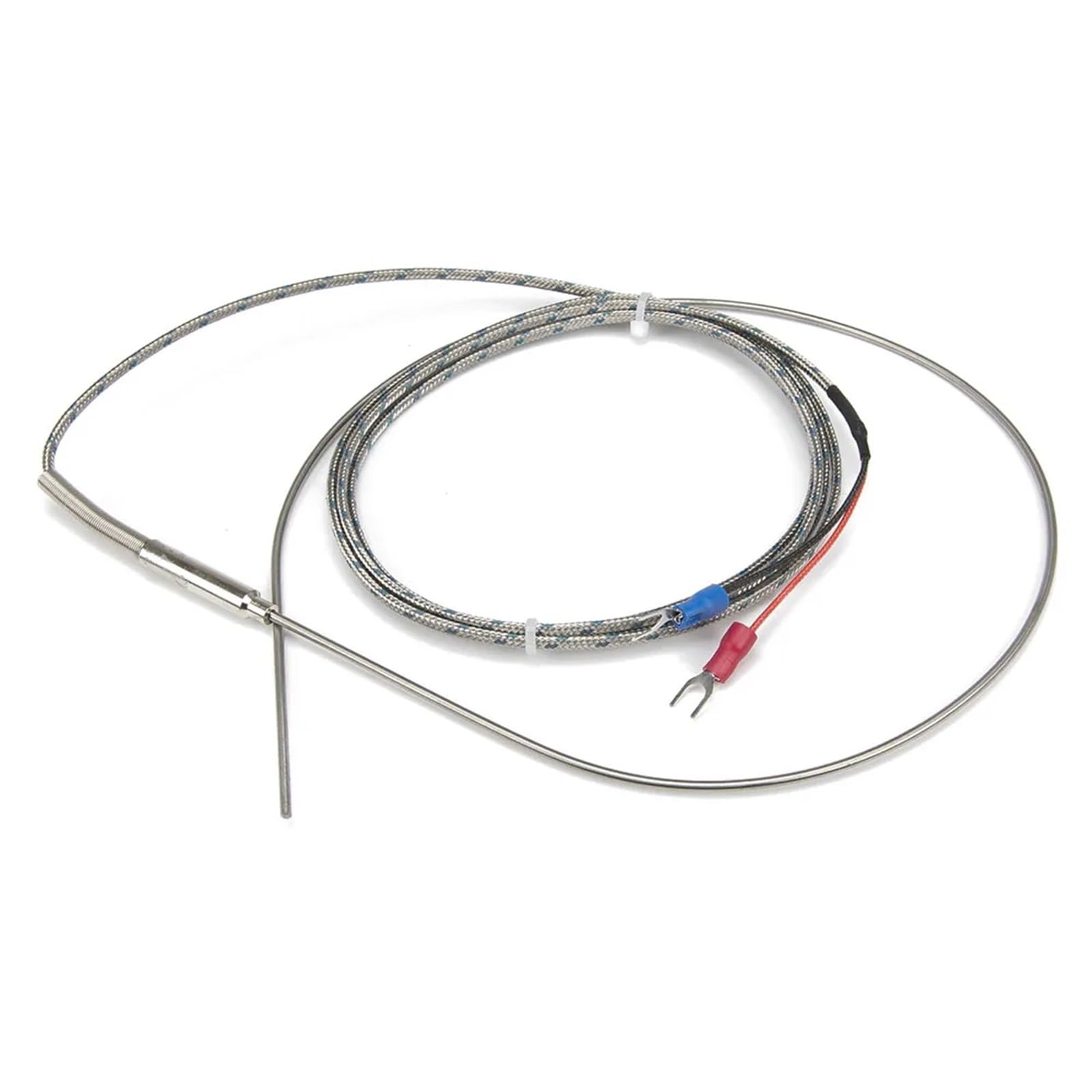 Cable de detección de temperatura tipo J y sensor termopar de 2 metros 2