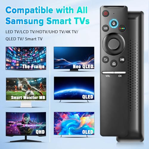Image of BN59-01266A BN59-01241A RMCSPM1AP1 BN59-01292A Replaced Voice Remote fit for Samsung Smart TV UN65MU6500FXZA