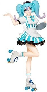 Taito Hatsune Miku Costumes Cafe Maid Version Figure, 7