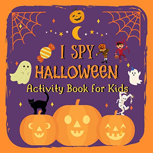 I Spy Halloween: Fun Activity Book for Kids, Toddlers and Preschoolers, Guessing Game with Spooky Theme image 2