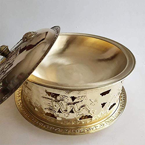 Olla de cobre para hot pot, portátil 28 cm miniatura 2
