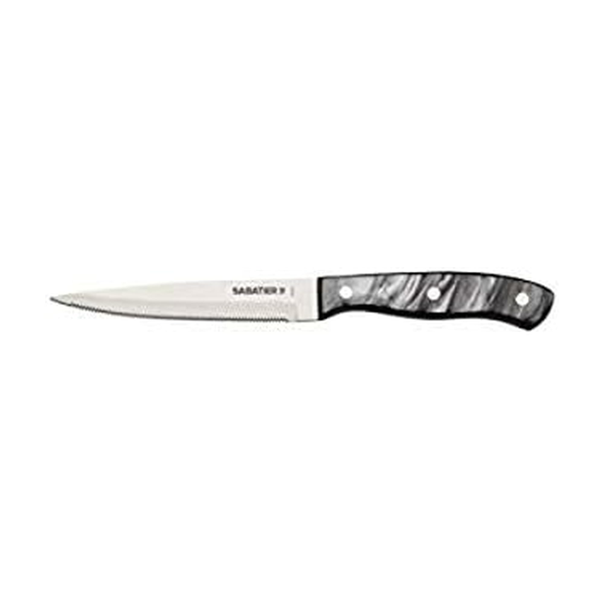 Sabatier Triple Riveted Chef Knife, 8-Inch, Razor-Sharp Kitchen Knife to Cut Fruit, Vegetables and more, High-Carbon Stainless Steel, Gray — Amazon image 11