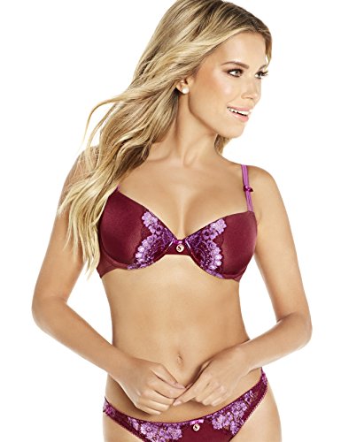Preisvergleich Produktbild Sylvie Flirty Lingerie Damen BH Alexa Aubergine, 75C