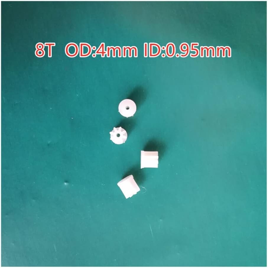 RC Helicopter Aircraft Parts 0.4M 32T 8T Plastic Remote Drone Motor Gear Accessories for R/C Quadcopter DIY RC Hobby Parts Replaceable Accessories (Color : Set)