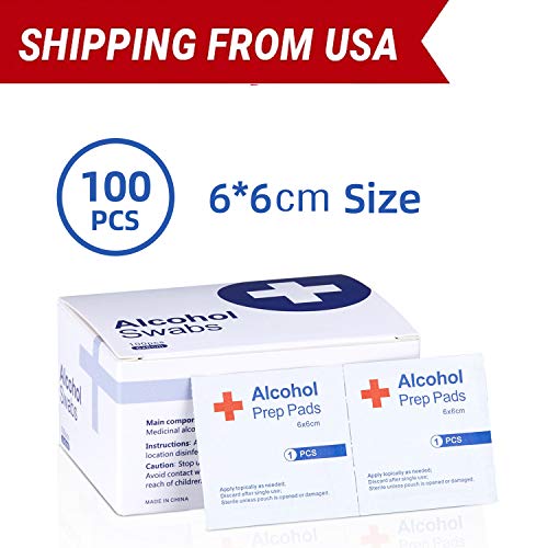 100pcs 75% Alcohol prep pad, Hand Wipes, Alcohols Wet Wipe, Antiseptic Skin Cleaning Care, Jewelry Computer, Cell Phone, Digital Camera, Notebook Clean Wipe - Thumbnail 3
