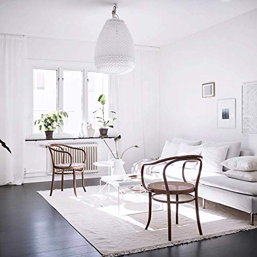 Image of HOME13 Matte Wallpaper Stick and Peel for Bedroom Solid Contact Paper Self Adhesive Thick White Wallpaper Peel and Stick Removable Wall Paper (2Feet 156Inches, Matte White Wallpaper)