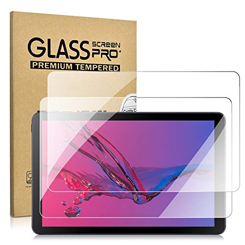 [2 Pack] DETUOSI Tablet 10 inch Screen Protector for Lectrus 10.1, Hoozo 10.1,Dragon Touch Max10,ZONKO 10.1,Winsing 10, WECOOL 10.1,YELLYOUTH 10.1,Haehne 10,BeyondTab 10.1,BENEVE 10.1