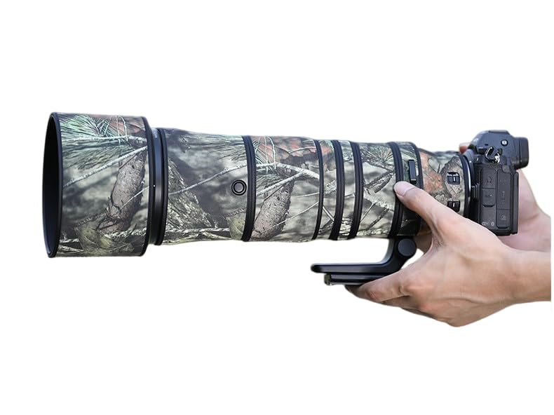 Chasing Birds Waterproof Lens Coat for Nikon Z 180-600mm F/5.6-6.3 VR Lens Camouflage Rain Cover (SSMC)