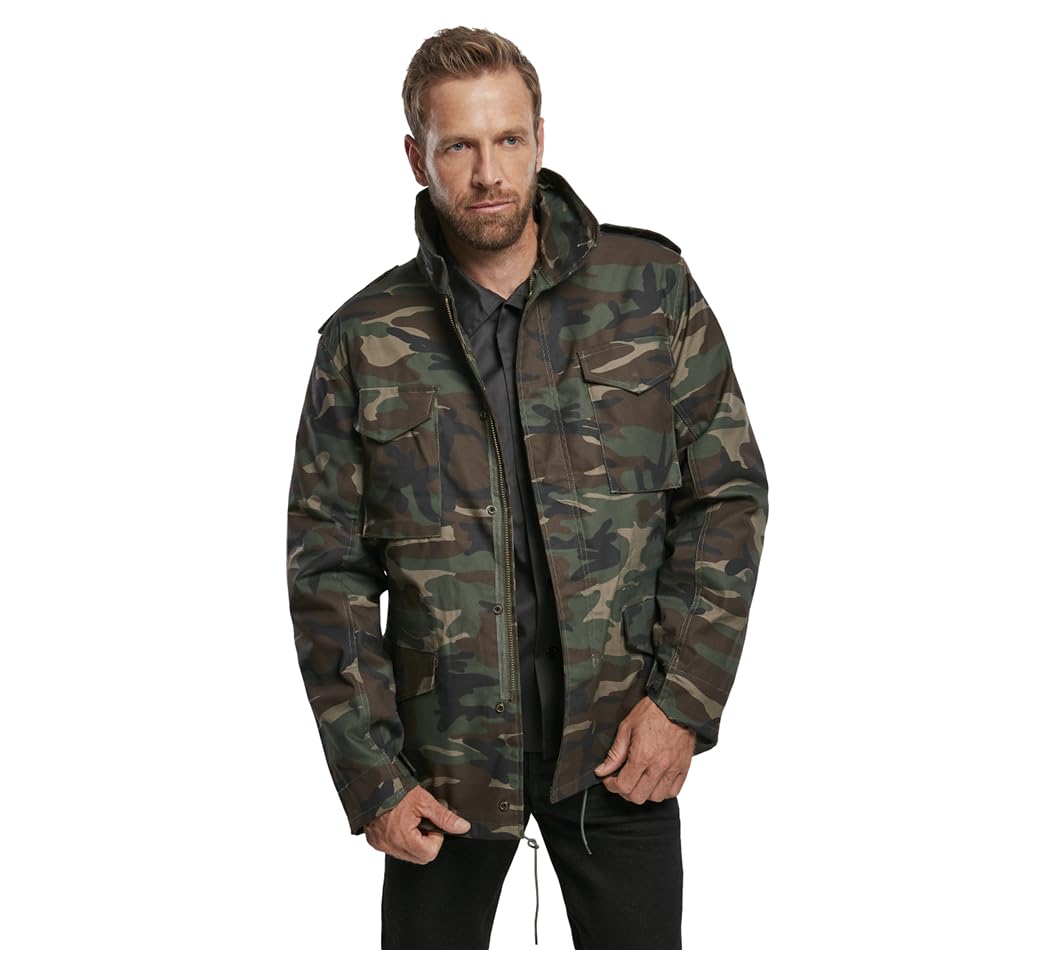 Brandit M65 Standard Kurtka M??czy?ni, wielokolorowy (Woodland 10)., 6XL