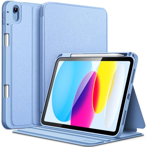 JETech Hülle für iPad (A16) 11./10. Generation (2025/2022) mit Stifthalter, Dünn Folio Ständer Tablet Schutzhülle, Multi...