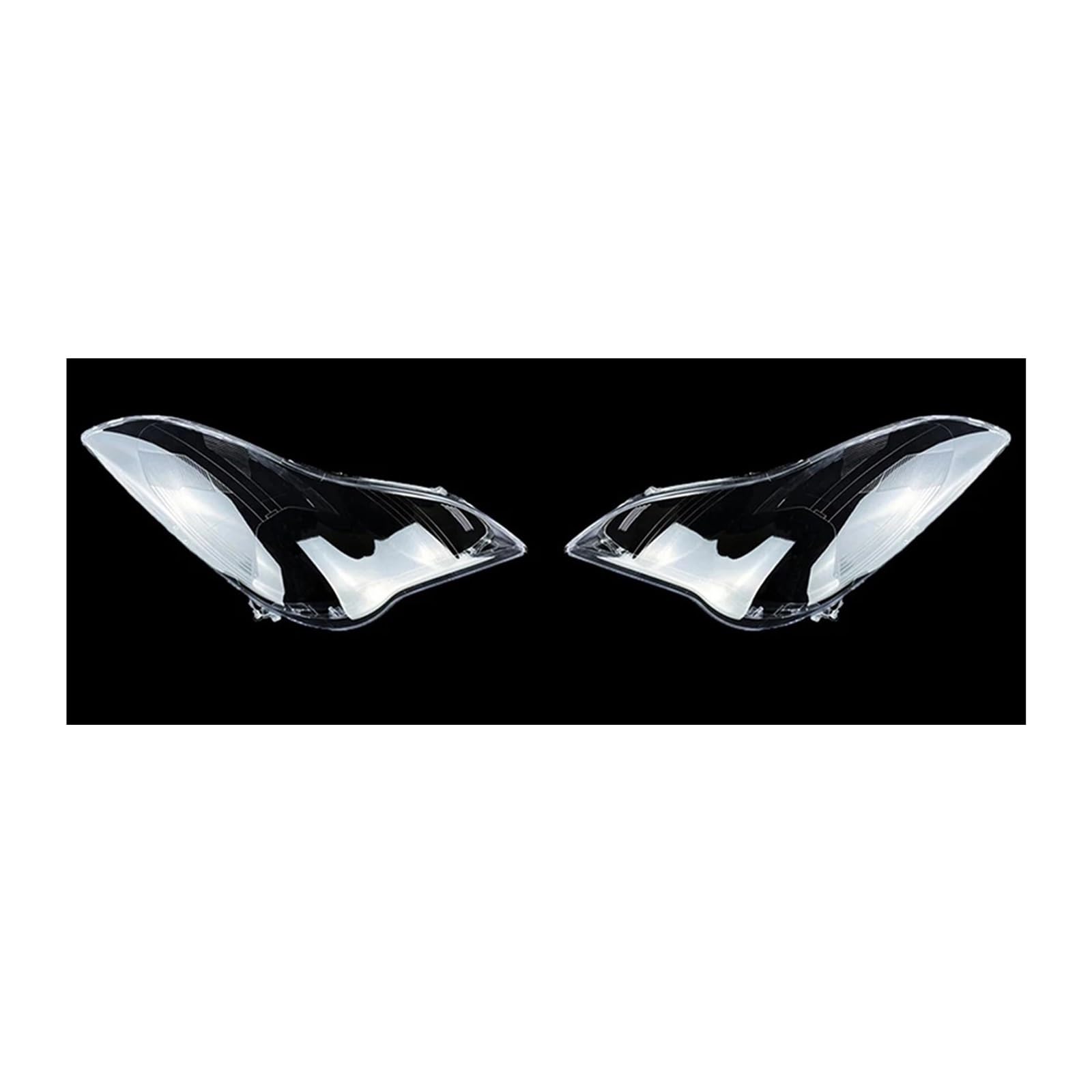 Windzerdong Car Front Headlight Cover Headlamp Lampshade Lampcover Head Lamp Light Glass Lens Shell For infinitis QX50 EX25 EX35 2008~2015
