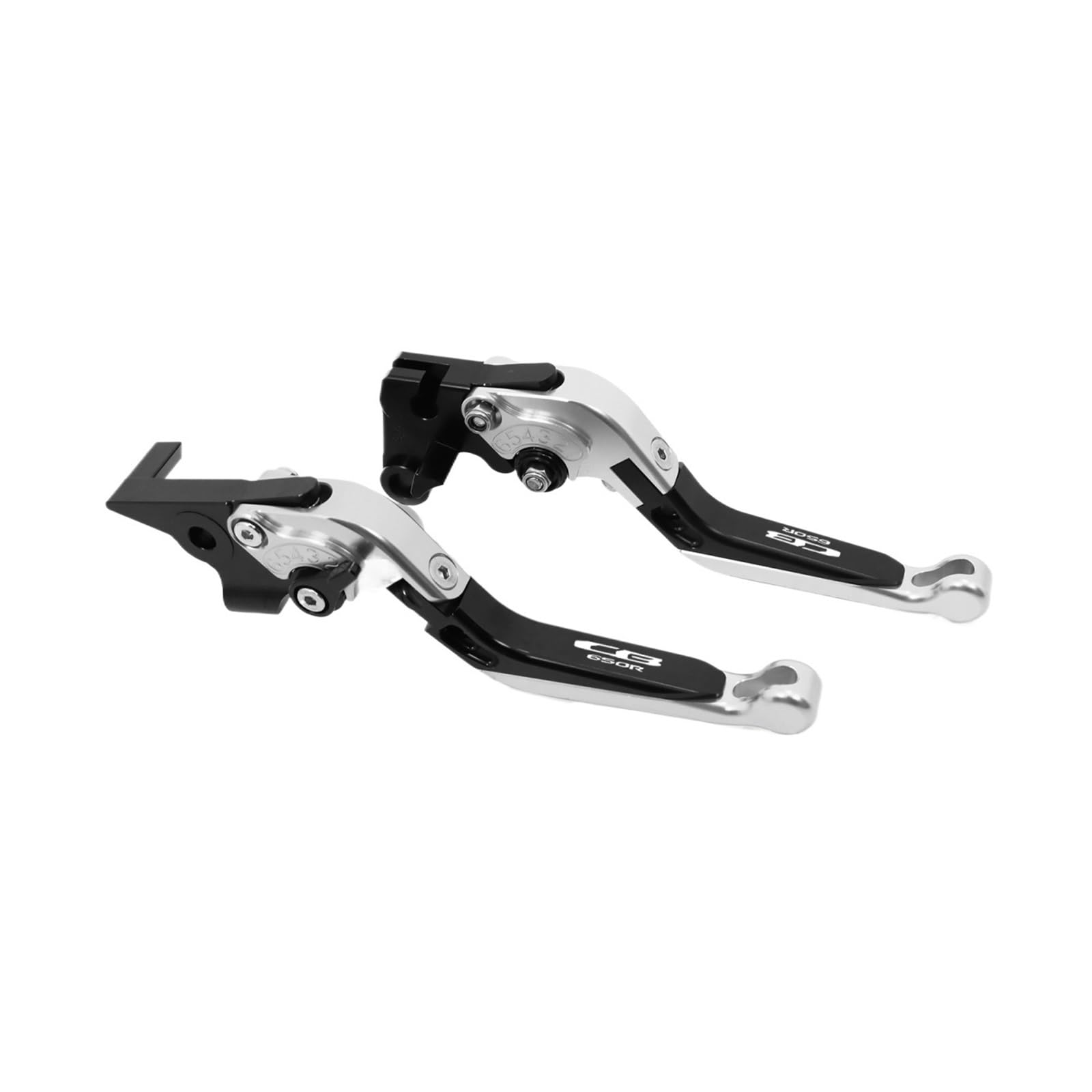 Mwbdjfod Color 7 For Ho&Nda Cb650r Cb 650R Cb650 R 2019 2020-2023 Motorcycle Cnc Adjustable Folding Extendable Brake Clutch Levers Handlebrake Handlebar Clutchs Brakes Levers