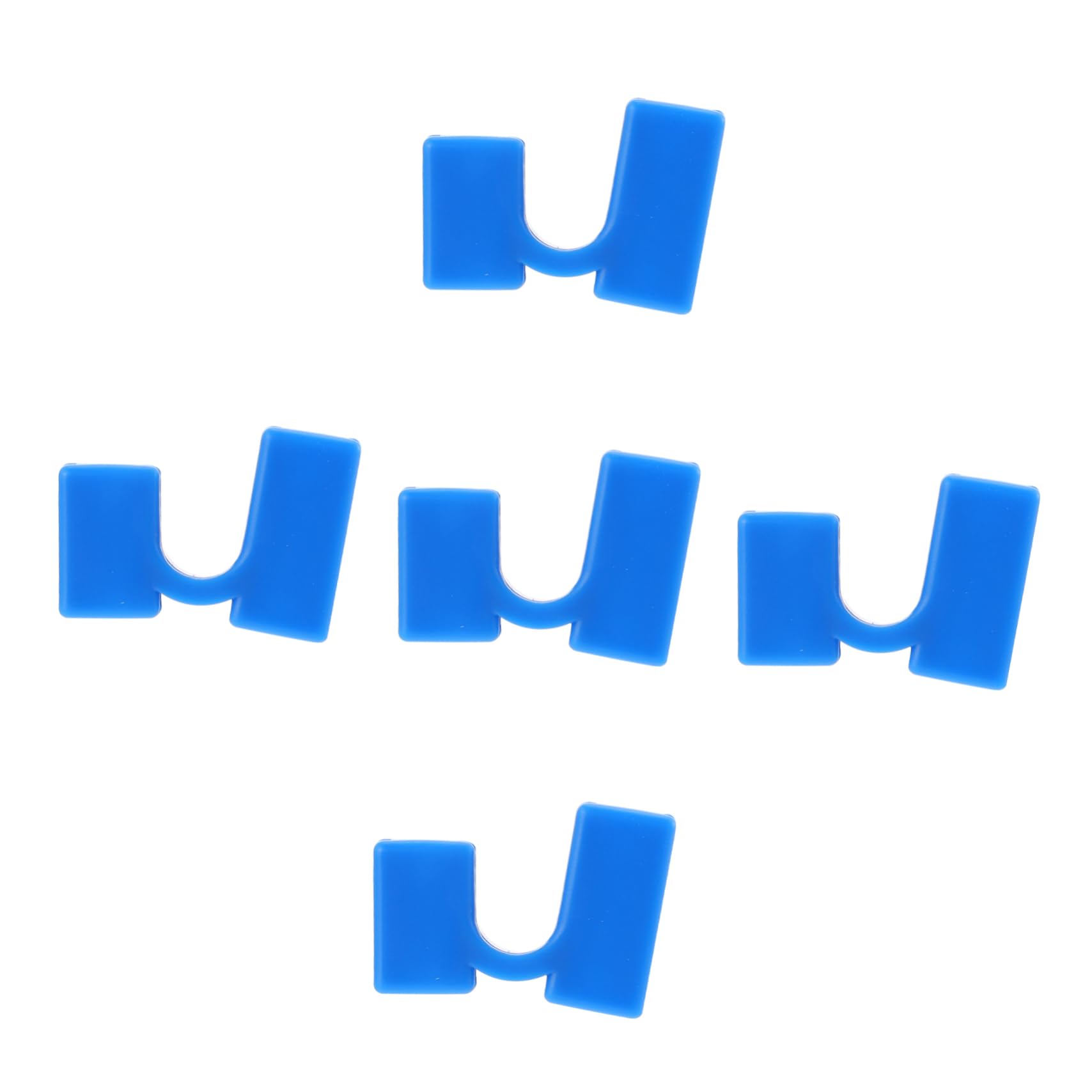 Wakauto 5pcs Plastic Chopstick Training Clips for Pickup Reusable and Easy to Clean for Beginners Convenient Storage