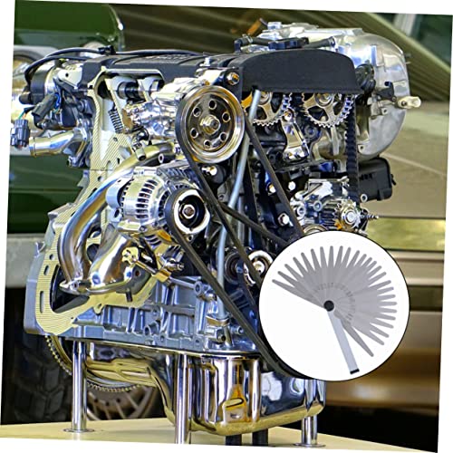 Calibrador de acero inoxidable Healifty para medir holguras y espesores, herramienta de precisión para mantenimiento automotriz miniatura 4