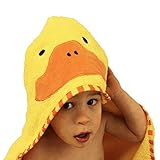 SOFT Hooded Baby Towel - Extra Plush and Gentle for Your Baby or Toddler, Cute Design, 100% Quality Terry Cotton, Great Baby Gift Idea Or Baby Registry Item!