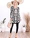 Popana Womens Long Sleeve Tunic Tops to Wear With Leggings Loose Fit Plus Size Dressy Casual Paisly Print Medium ST24